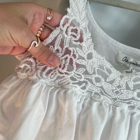 Aéropostale Y2K Ruffle Tank - Picture 2 of 6